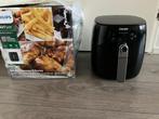 Philips Airfryer Compact HD9741/10 + Philips Spatdeksel, Ophalen of Verzenden, Gebruikt, Airfryer, 750 t/m 999 gram