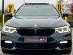 BMW 5-serie Touring 530d xDrive M-Pakket 2019 RIJK UITGERUST, Auto's, Automaat, Gebruikt, 2000 kg, Zwart