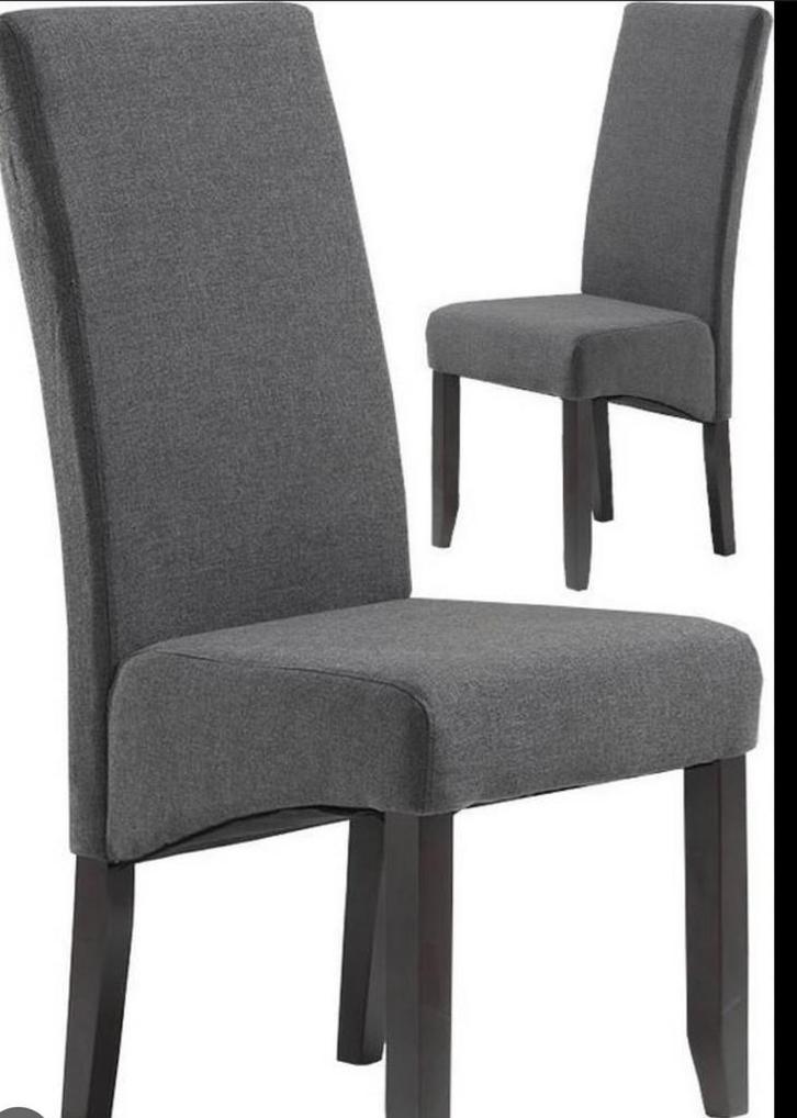 SET DEAL: 6 Eetkamerstoelen ( nieuw prijs is rond de 350€), Huis en Inrichting, Stoelen, Zo goed als nieuw, Eén, Stof, Ophalen of Verzenden
