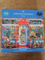 legpuzzel Christmas Emporium .. Gibsons, Ophalen of Verzenden, 500 t/m 1500 stukjes, Zo goed als nieuw, Legpuzzel