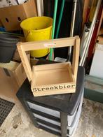 Houten bloembak, Tuin en Terras, Ophalen, Overige materialen, Gebruikt, Vierkant