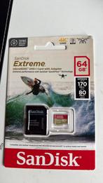 SanDisk Extreme, Ophalen of Verzenden, Zo goed als nieuw, SanDisk, 64 GB
