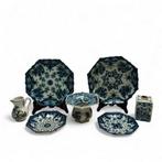 2 Tichelaar fruittestjes, kwispedoor, theebus + melkkannetje, Antiek en Kunst, Antiek | Keramiek en Aardewerk, Ophalen of Verzenden