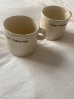 Anna en Nina Goodmorning kopjes, Ophalen, Keramiek, Zo goed als nieuw, Overige stijlen