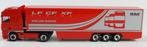 Herpa DAF XF SSC demo rood, Verzenden, Zo goed als nieuw, Bus of Vrachtwagen, Herpa