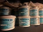 Deltatex ed muurverf.in prijs verlaagd, Doe-het-zelf en Verbouw, Minder dan 5 liter, Ophalen of Verzenden, Zo goed als nieuw, Verf