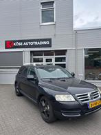 Volkswagen Touareg 3.2 V6 AUTOMAAT KLEPSYSTEEM, Auto's, Volkswagen, Automaat, Gebruikt, Zwart, Zwart