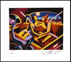Mark Kostabi /NY/ Fantastische Litho/ "Limousine LOVE", Ophalen of Verzenden