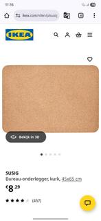Ikea kurk bureau placemat, Diversen, Ophalen, Nieuw