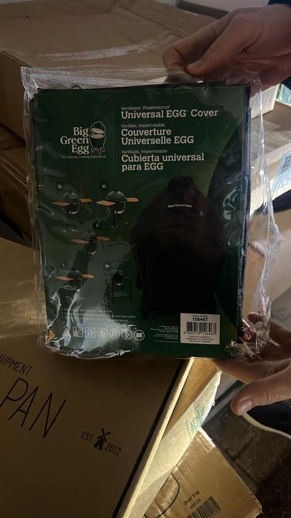 Big Green Egg - Hoes/Cover IntEGGrated Nest XL, L, Frame M, Tuin en Terras, Barbecue-accessoires, Nieuw, Ophalen