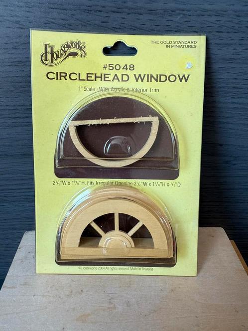 Raam stalraam - hxb 5x8cm - hout, Verzamelen, Poppenhuizen en Toebehoren, Poppenhuis, Ophalen of Verzenden