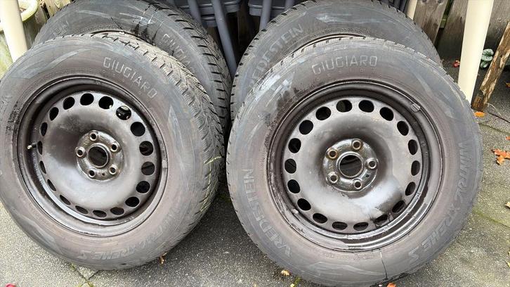 Winterbanden velgen set (4) - Audi, VW e.a. 16 inch, Auto-onderdelen, Banden en Velgen, Velg(en), Winterbanden, 16 inch, 205 mm