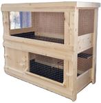 KONIJNENHOK  ondersteboven  NIEUW, Dieren en Toebehoren, Knaagdieren en Konijnen | Hokken en Kooien, Ophalen, 110 cm of meer, Nieuw