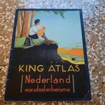 King Atlas Nederland voor school en toerisme, Boeken, Atlassen en Landkaarten, Gelezen, Overige atlassen, Ophalen of Verzenden