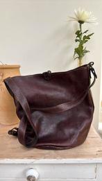 Lederen tas, Overige merken, Gebruikt, Bruin, Ophalen of Verzenden