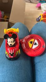 Bestuurbare mickeyauto, Kinderen en Baby's, Speelgoed | Speelgoedvoertuigen, Ophalen, Gebruikt, Afstandsbediening