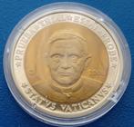 10 Euro Vaticaan, Paus Benedictus XVI - Probe 2006, Postzegels en Munten, Penningen en Medailles, Verzenden, Overige materialen