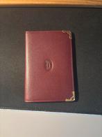 Cartier Bordeaux Lederen Portemonnee, Sieraden, Tassen en Uiterlijk, Overige merken, Nieuw, Ophalen of Verzenden, Leer