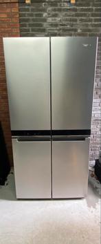 Whirlpool WQ9 E1L - Amerikaanse Koelkast, 200 liter of meer, 60 cm of meer, Zo goed als nieuw, Met vriesvak