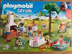 Playmobil barbecue met lichtjes, Kinderen en Baby's, Ophalen of Verzenden, Zo goed als nieuw
