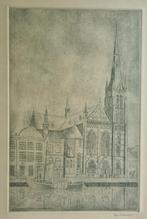 Ets van de SPAARNEKERK te Haarlem, Antiek en Kunst, Ophalen