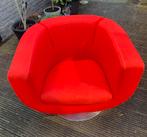 Design B&B Italia Tulip stoel - rood, Huis en Inrichting, Fauteuils, Ophalen of Verzenden, Gebruikt