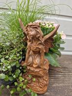 engel beeld van gietijzer, Tuin en Terras, Ophalen of Verzenden, Atw, Metaal, Atw