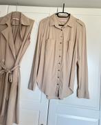 Studio anneloes poppy blouse L & gilet vest M zandkleur, Beige, Ophalen of Verzenden, Zo goed als nieuw