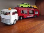 vintage Mercedes autotransporter met 2 auto's, Antiek en Kunst, Ophalen of Verzenden