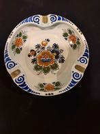 Asbak delft polychroom, Ophalen of Verzenden