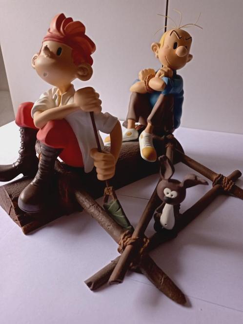Robbedoes Spirou vlot Leblon no Fariboles Aroutcheff, Verzamelen, Stripfiguren, Nieuw, Beeldje of Figuurtje, Guust of Robbedoes