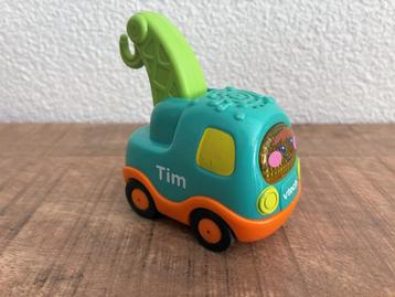 Vtech Toet Toet auto's Tim Takelwagen mintgroen. Goede staat beschikbaar voor biedingen