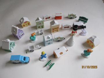 model treintjes mini lood soldaatje jakks en ah huisjes beschikbaar voor biedingen