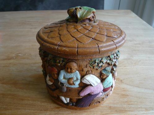 antieke pot/koektrommel, Antiek en Kunst, Curiosa en Brocante, Ophalen of Verzenden