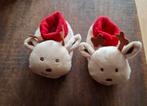 Baby kerst slofjes mt. 0-3 mnd, Kinderen en Baby's, Babykleding | Schoentjes en Sokjes, Ophalen, Jongetje of Meisje, Slofjes