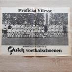 Vitesse elftal poster VI 1971 promotie naar de ERE- divisie, Verzamelen, Sportartikelen en Voetbal, Verzenden, Zo goed als nieuw