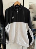 2 adidas T16 team jacks (hockey) maat M, Ophalen of Verzenden, Zo goed als nieuw, Maat 48/50 (M), Blauw