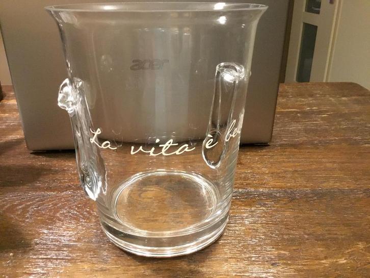 Wijnkoelers, Huis en Inrichting, Woonaccessoires | Wijnrekken, Zo goed als nieuw, Minder dan 50 cm, Hout, Minder dan 5 flessen