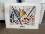 Kandinsky Litho - Multicoloured Circle, 1921, Ingelijst.  70, Antiek en Kunst, Kunst | Litho's en Zeefdrukken, Ophalen of Verzenden