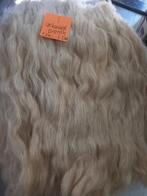nr 1 Gekaarde Wol - Drents Heideschaap - 1.2 kg - kaardvlies, Wol, 120 cm of meer, Beige, Ophalen of Verzenden