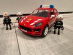 Playmobil Brandweer Porsche, Ophalen of Verzenden, Zo goed als nieuw, Overige schalen, Auto onroad