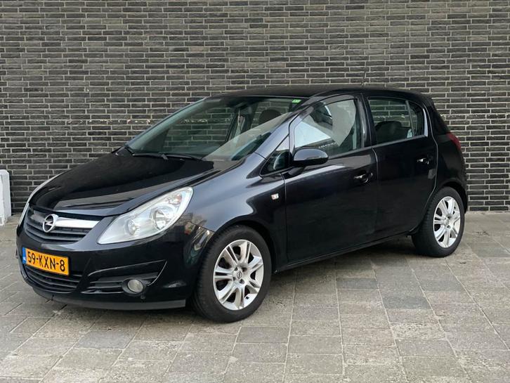 Opel Corsa 1.4 16V Cosmo NAP✅ 5DRS 2010 Zwart Airco, Auto's, Opel, Bedrijf, Corsa, ABS, Airbags, Airconditioning, Boordcomputer