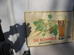 Vintage Reclame plaat Biermerken jaren 70 België, Verzamelen, Merken en Reclamevoorwerpen, Ophalen of Verzenden, Gebruikt, Reclamebord