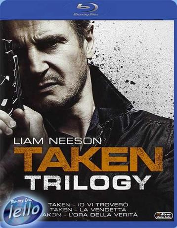 Blu-ray: Taken Trilogy (2008-14 Liam Neeson) 3-disc KC IT NN