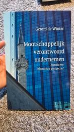 Gerard de Winter - Maatschappelijk verantwoord ondernemen, Ophalen of Verzenden, Zo goed als nieuw, Gerard de Winter