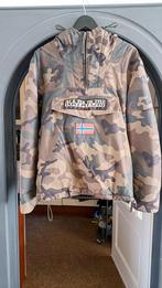 Napapijri geographic, Kleding | Heren, Jassen | Winter, Ophalen of Verzenden, Gedragen, Maat 48/50 (M), Groen