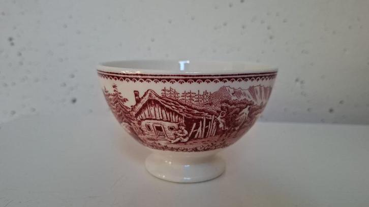 Kom schaaltje Boch Freres Alpes BF - 11cm doorsnee-7cm hoog, Antiek en Kunst, Antiek | Servies los, Ophalen of Verzenden