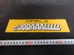 sticker OPEL  GOOOAAALLLLL, Ophalen, Zo goed als nieuw