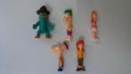 Phineas & Ferb mini figuurtjes set tekenfilm Zaini eieren, Ophalen of Verzenden, Zo goed als nieuw