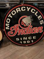 Indian Motorcycles Emaille Bord - Vintage Reclame, Ophalen
